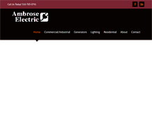 Tablet Screenshot of ambroselec.com